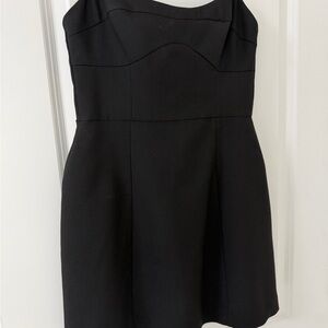 Zara Classic Black Strapless Women's Dress. Size M